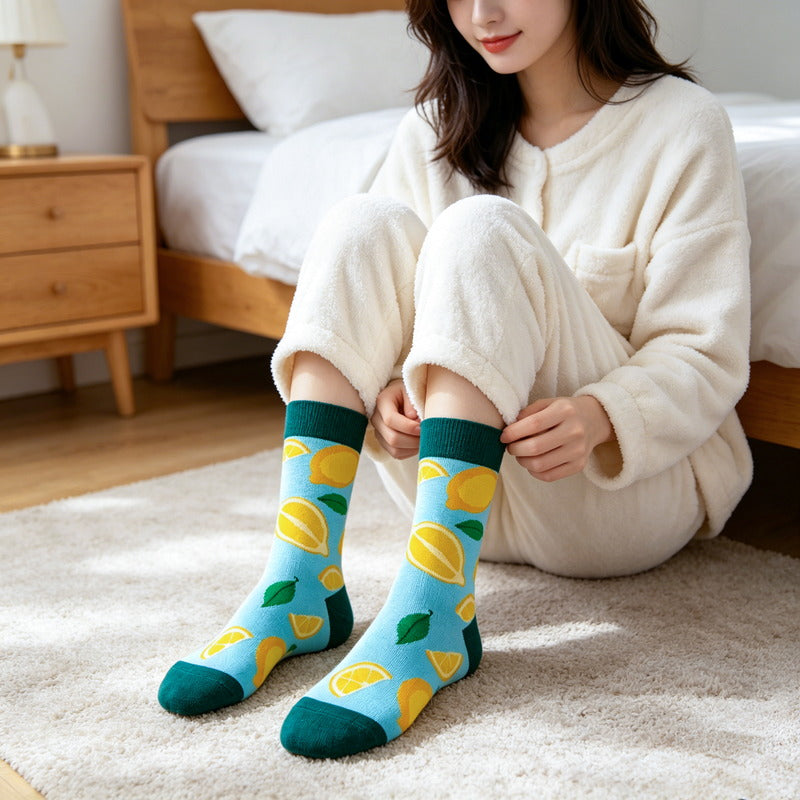 Lemon Sky Pop Socks