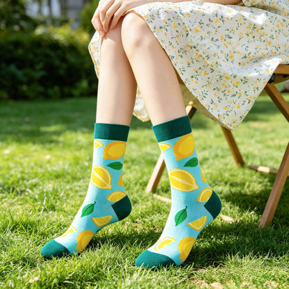Lemon Sky Pop Socks