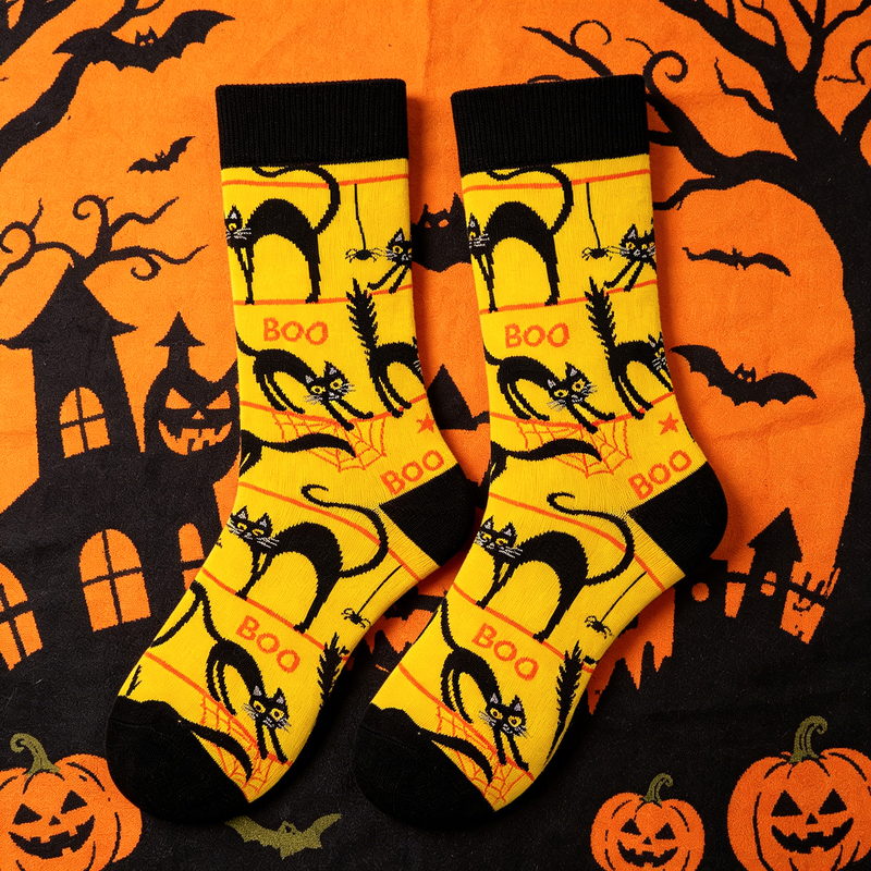 Boo Cat Pop Socks