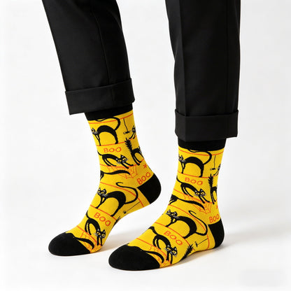 Boo Cat Pop Socks