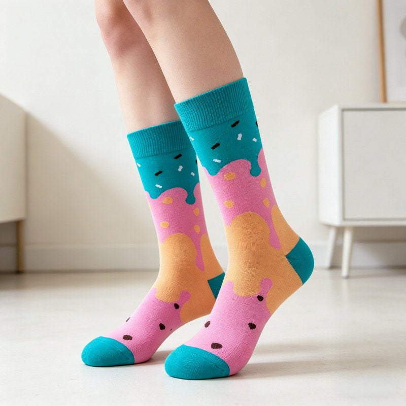 Ice Cream Pop Socks
